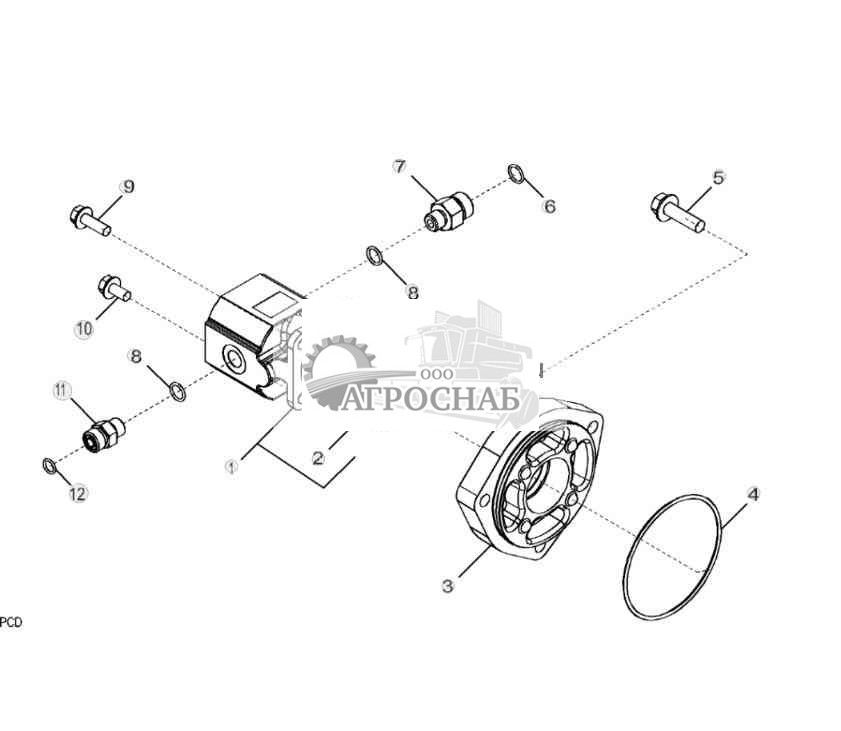 3703 Fuel Transfer Pump 